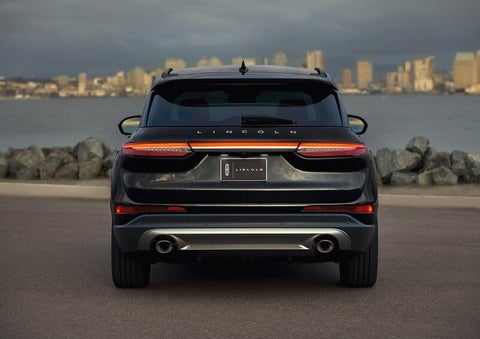 The rear lighting of the 2025 Lincoln Corsair® SUV spans the entire width of the vehicle. | White's Canyon Motors - Lincoln in Spearfish SD