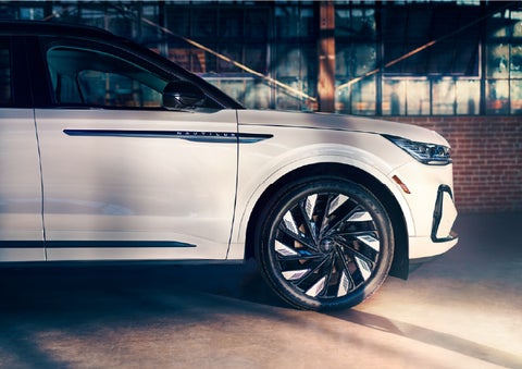 The wheels of the available Jet Appearance Package are highlighted. | White's Canyon Motors - Lincoln in Spearfish SD